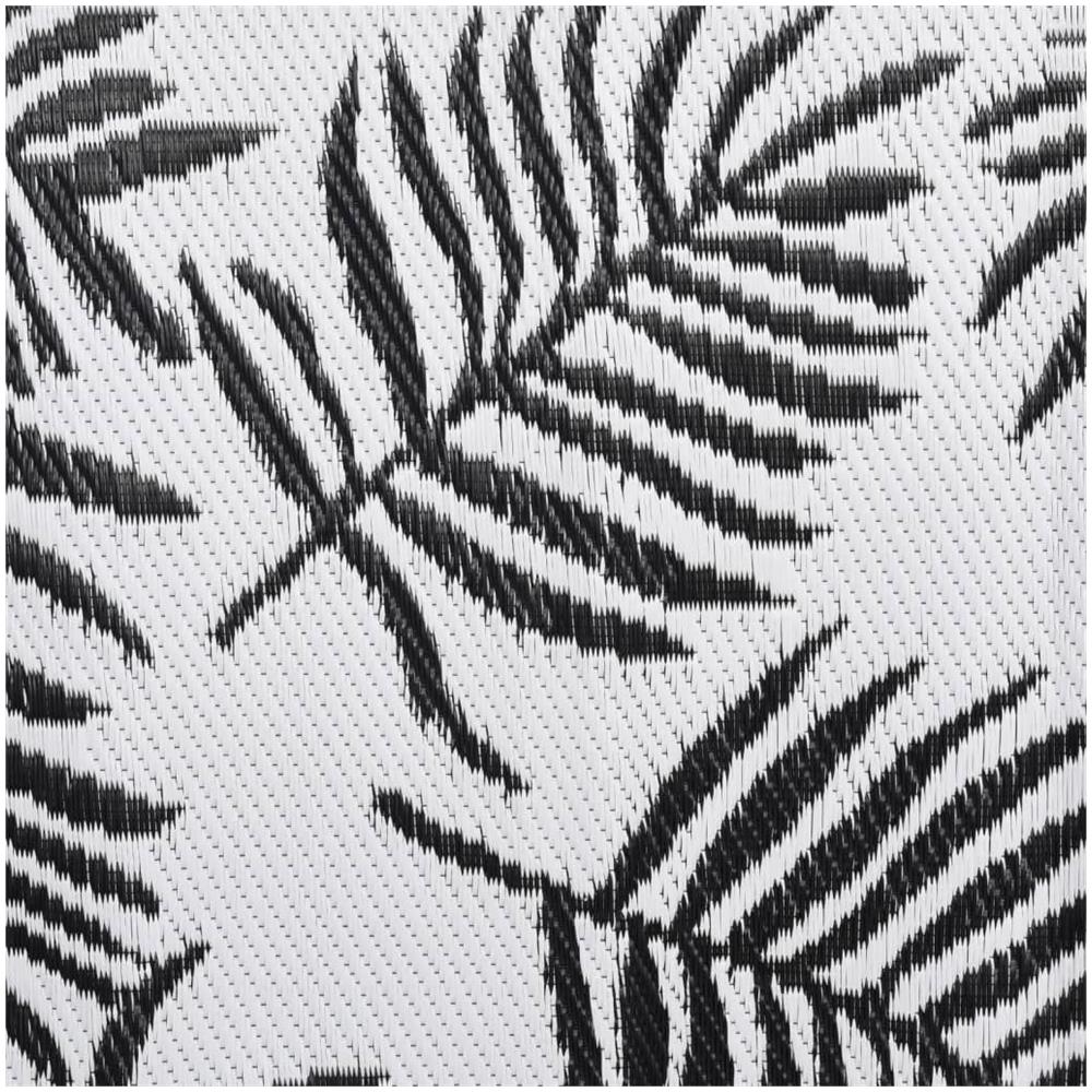 Tappeto Per Esterno Nero 80x250 Cm In Pp - Foto 3