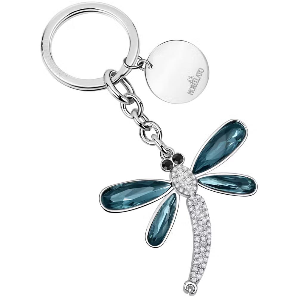 LONYOO - Portachiavi A Forma Di Libellula In Acciaio Inox - Ciondolo Primavera Per Donna E Ragazza Per Borse E Chiavi - 3