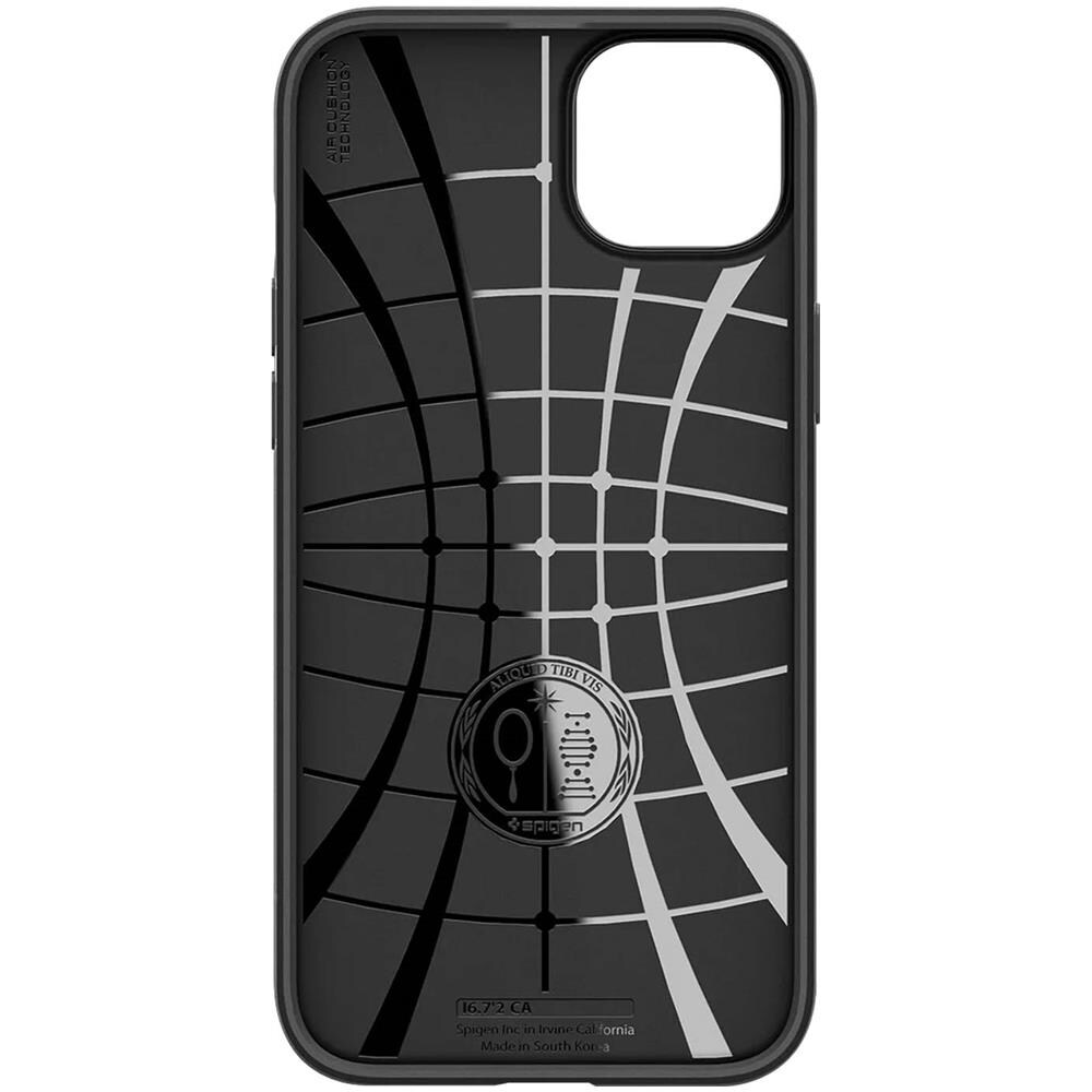 Cover Anti-shock Iphone 14 Con Striature In Rilievo Spigen Core Armor Nera - Foto 1