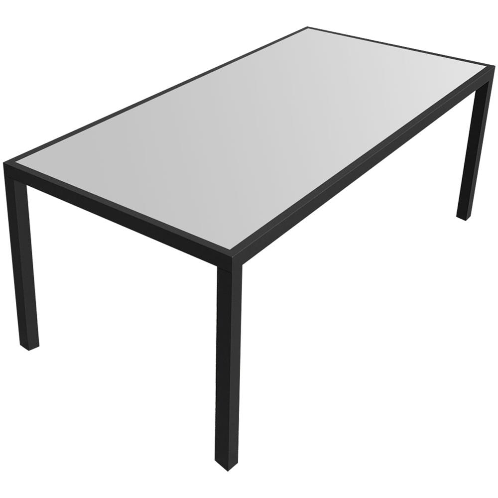 Set Di Mobili Da Giardino In Textilene Grigio Bari, 8 Posti A Sedere - Alluminio Antracite - Foto 2