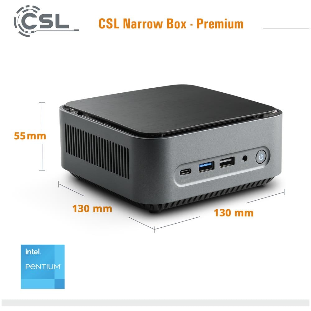 Mini-pc Narrow Box Premium 8gb 500 Gb Windows 11 Pro - Foto 2
