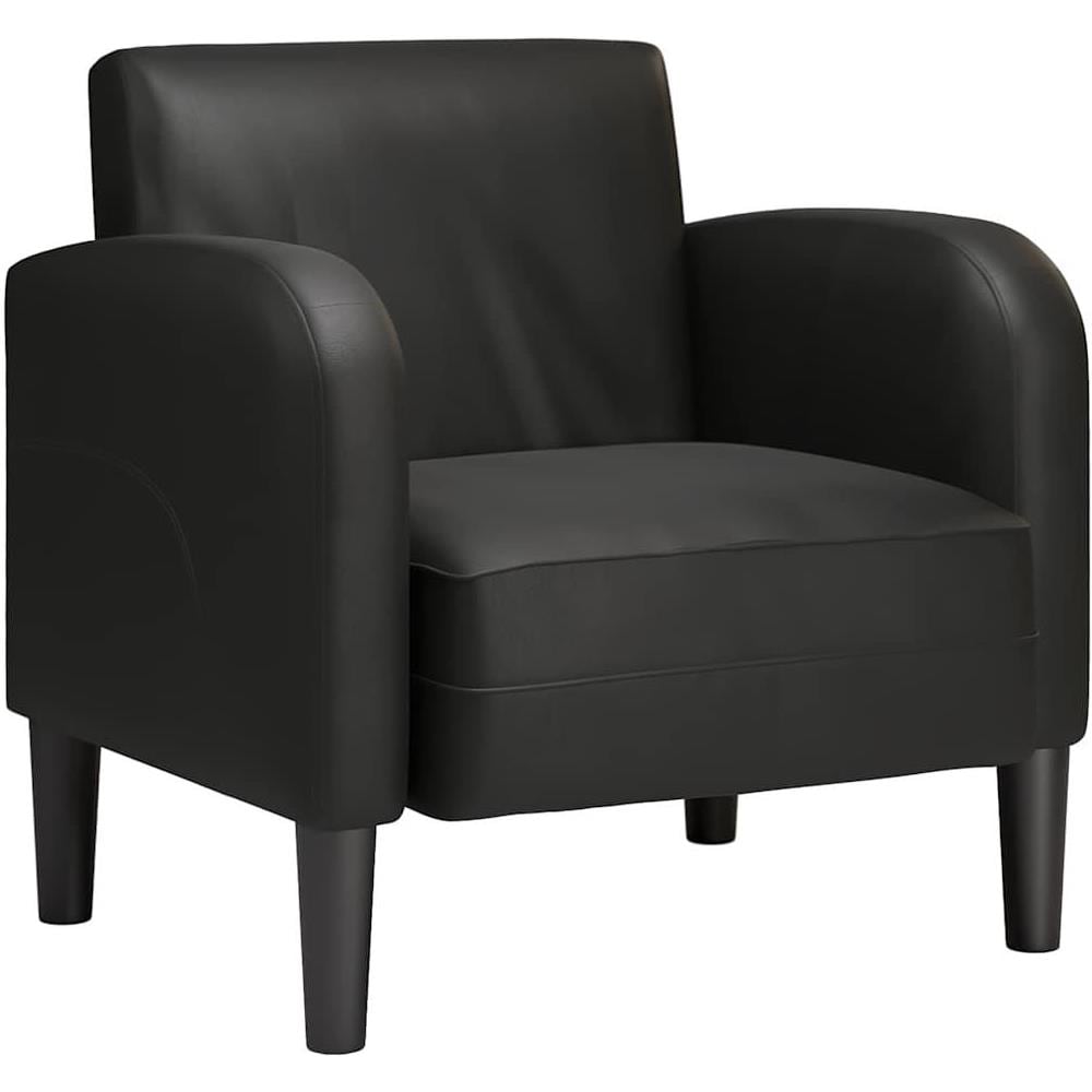 Divano Sedia con Braccioli Nero 54 cm in Similpelle - Foto 1