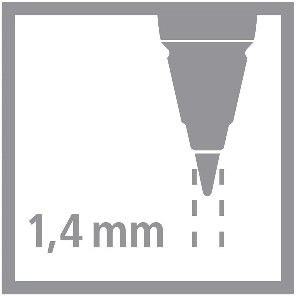 EASYergo 1.4 - Matita a scatto Ergonomica - Blu /Arancione per Mancini - con 3 mine 1.4 mm gradazione HB - Foto 8