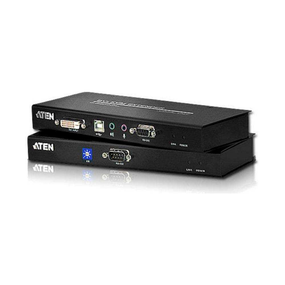 IDATA CE-600 - Estensore KVM USB DVI con audio e RS-232 60m, CE600 - Foto 1
