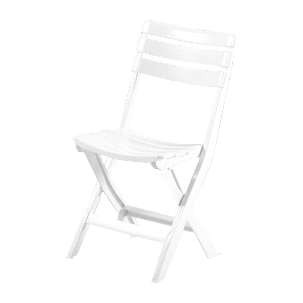 Sedia In Resina Pieghevole Bianc Pinta - Foto 1
