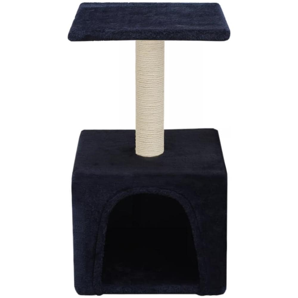 Albero Per Gatti Con Tiragraffi In Sisal 55 Cm Blu Scuro - Foto 2