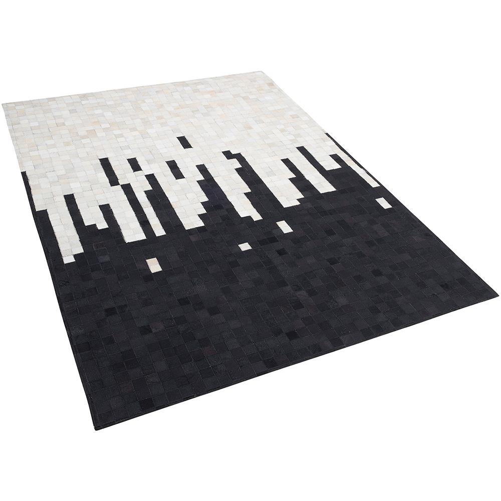 Tappeto Rettangolare In Pelle - 160x230cm - Bolu - Foto 1