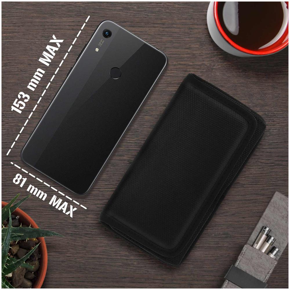 Custodia Cintura Univ. Taglia L Fissaggio Clip/passante Chiusura Scratch Nero - Foto 2