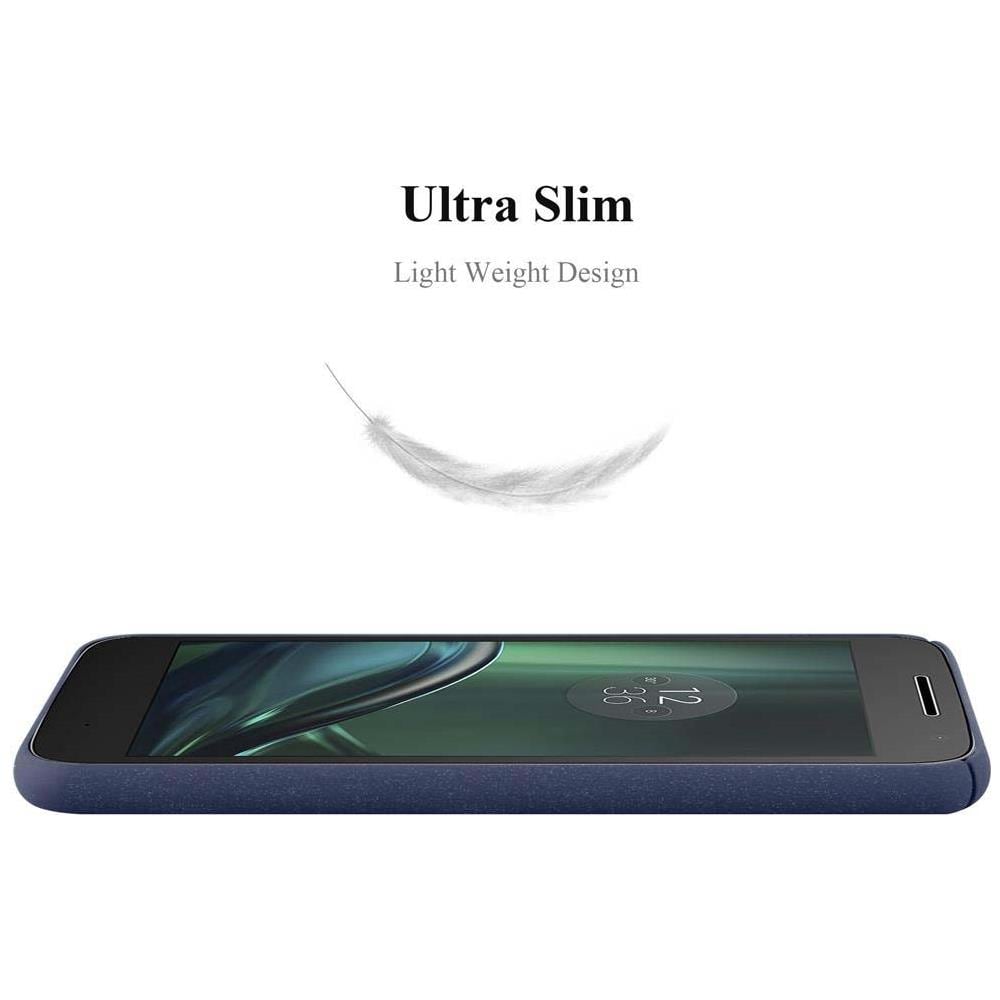 Custodia Compatibile Con Motorola Moto Z Play In Frosty Azzurro - Hard Case Coperchio Protettivo In Frosted Look Contro I Graffi E Gli Urti - Foto 2