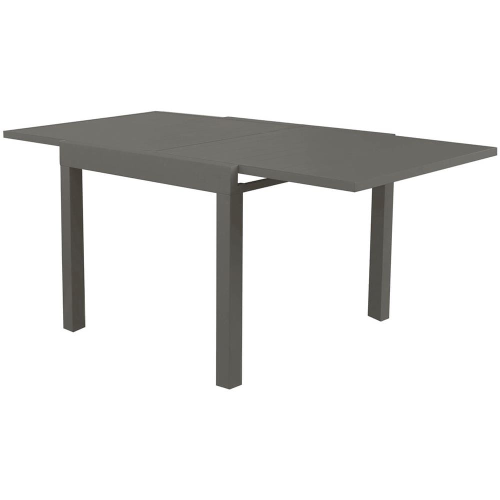 Jerri - Set Tavolo In Alluminio Cm 90/180 X 90 X 75 H Con 6 Poltrone Lotus - Foto 4