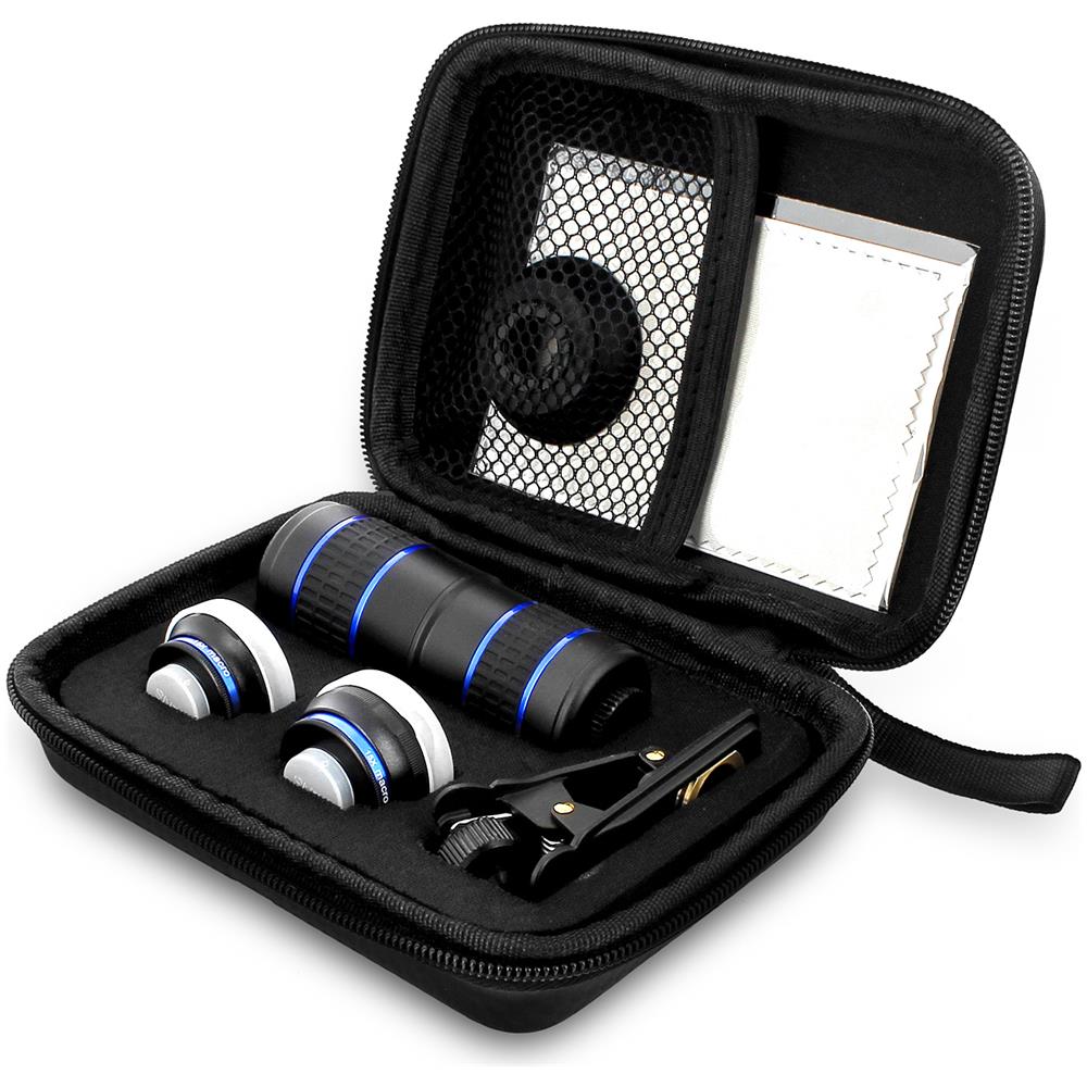 Kit Di Obiettivi Universale Per Smartphone, Grandangolo Fisheye Macro Cpl - Foto 1