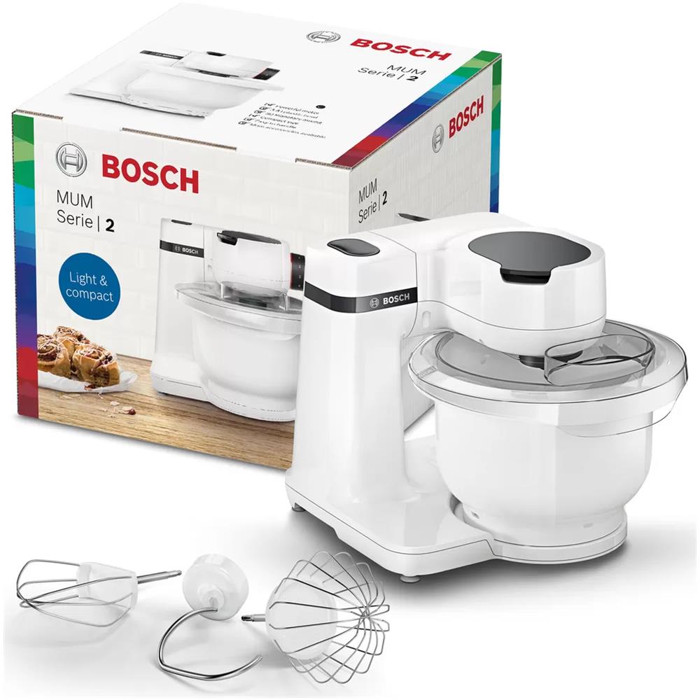 Robot da Cucina MUMS2AW00 Serie 2 Potenza 700 Watt Capacità 3.8 Litri Colore Bianco - Foto 2