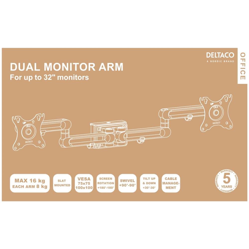 Office, Braccio Monitor Doppio Monitor - Foto 7