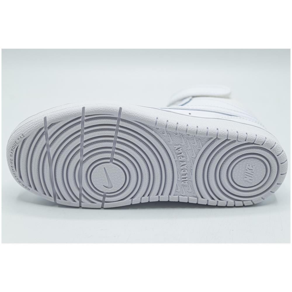 Scarpe Court Borough Mid 2 Taglia 28 Codice Cd7783-100 Bianco - Foto 12