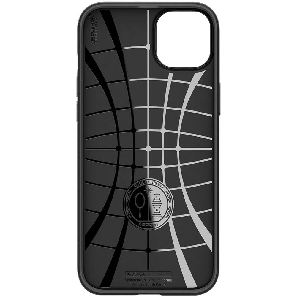 Cover Anti-shock Iphone 14 Plus Con Striature In Rilievo Spigen Core Armor Nera - Foto 1