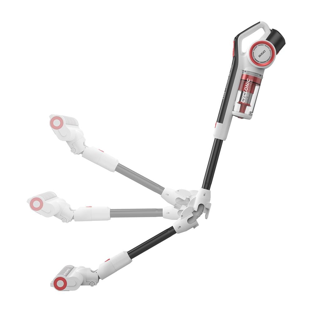 Aspirapolvere Verticale Ricaricabile 350W Sistema Ciclonico 180° Rotazione Spazzola - Foto 2