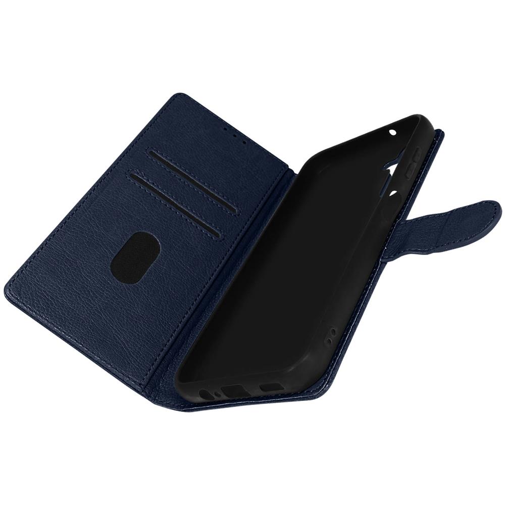 Custodia Per Samsung Galaxy A14 4g E 5g, Portacarte E Funzione Supporto Blu - Foto 5