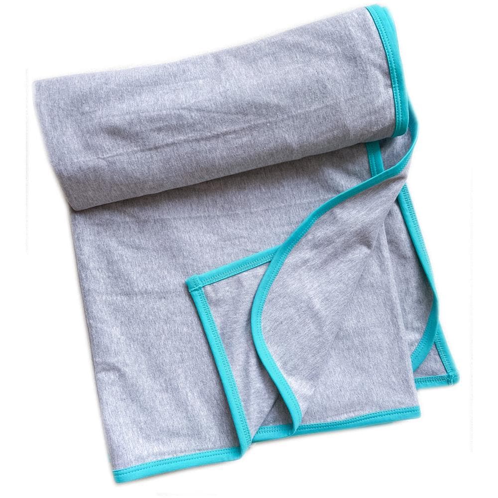 Koala Hugs Coperta Swaddle - Coperta Per Neonati 0-3 Mesi - Impacco Per Bambini - Grigio Freddo /teal - Foto 2