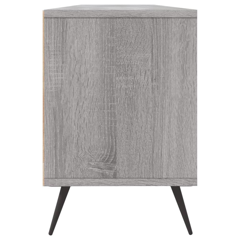 Mobile Porta Tv Grigio Sonoma 150x30x44,5 Cm Legno Multistrato - Foto 7