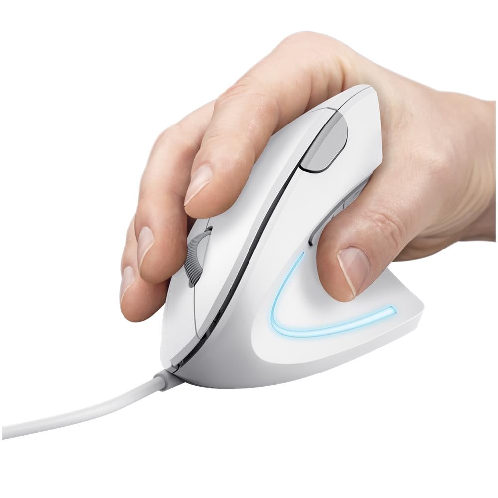VERTO WIRED ERGO MOUSE WHITE - Foto 2