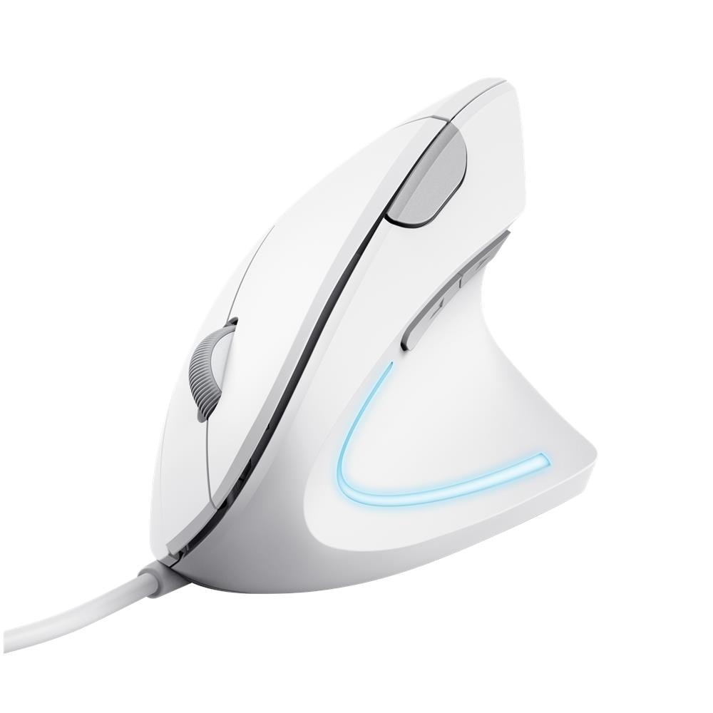 VERTO WIRED ERGO MOUSE WHITE - Foto 1