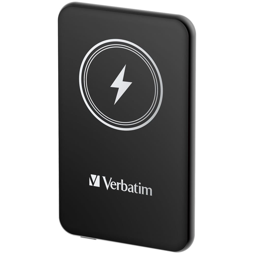 Charge 'n' Go Polimeri di litio (LiPo) 5000 mAh Carica wireless Nero - Foto 1