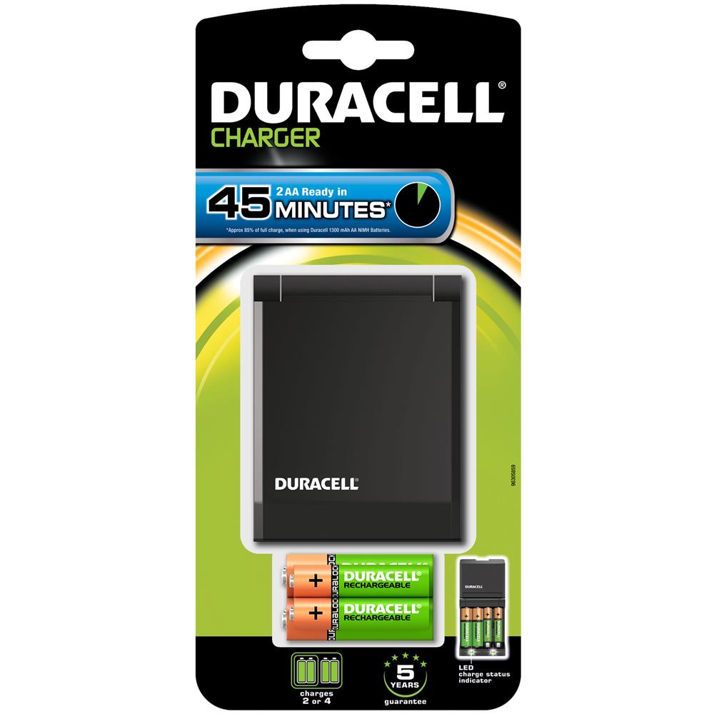 Charger + 2 X Aa / Aaa Cells Charger. - Foto 1
