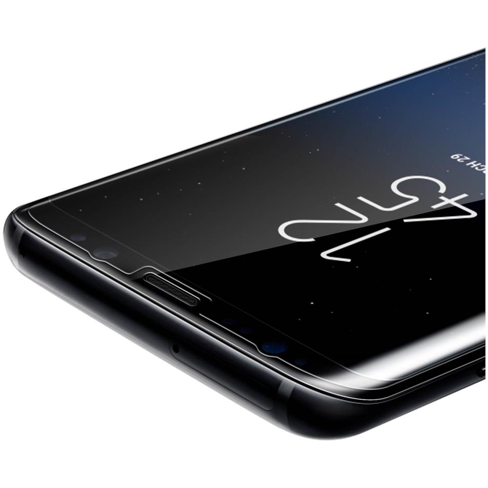Pellicola Vetro Temperato Con Bordi Arrotondati Samsung Galaxy S8 - Trasparente - Foto 10