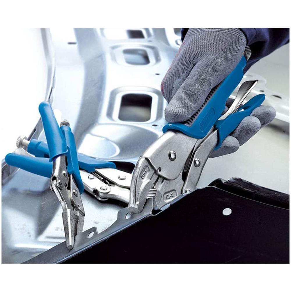 3 Pz Set Pinze Autobloccanti Blu 88293 - Foto 2