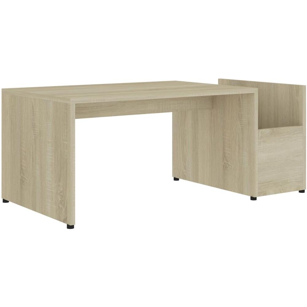 Tavolino da Salotto Rovere Sonoma 90x45x35 cm Legno Multistrato - Foto 2