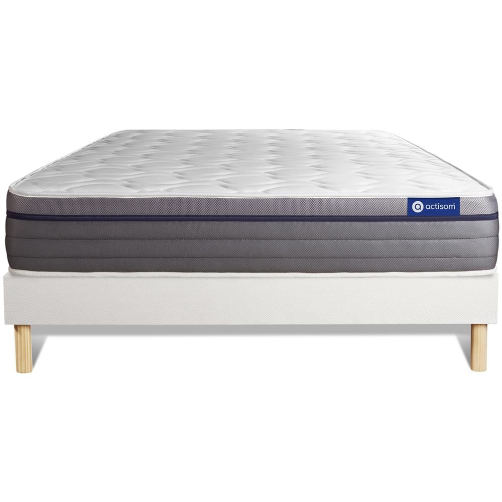 Kit Rete E Materasso Matrimoniale Actilatex Zen 140x210cm - Spessore : 26cm - Lattice E Memory Foam - Bilanciato - - Foto 1