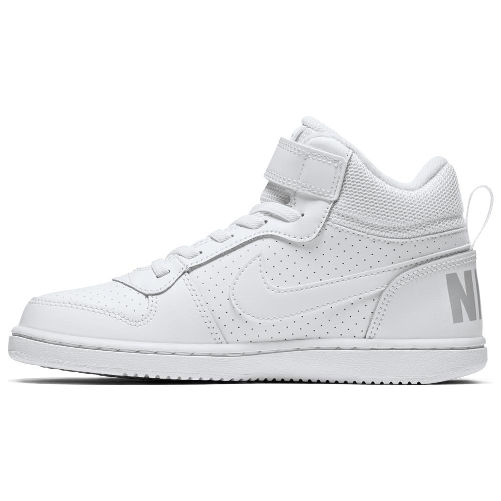 Scarpe Court Borough Mid (ps) Taglia 29.5 Codice 870026-100 Bianco - Foto 2