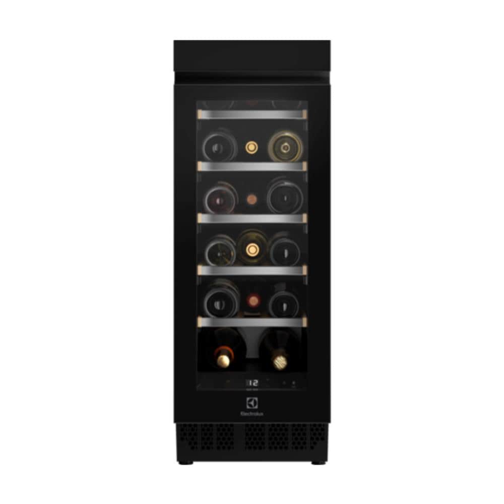 Cantinetta Vino EWUS018B7B da Incasso con Signola Temperatura Capacità 18 Bottiglie Classe G Colore Nero - Foto 1