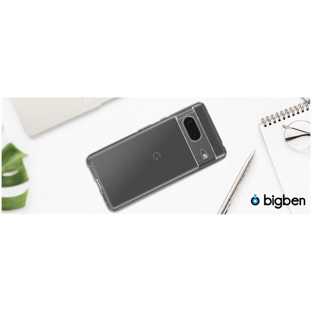 Cover Google Pixel 7 Silicone Flessibile Sottile Leggero Trasparente - Foto 1