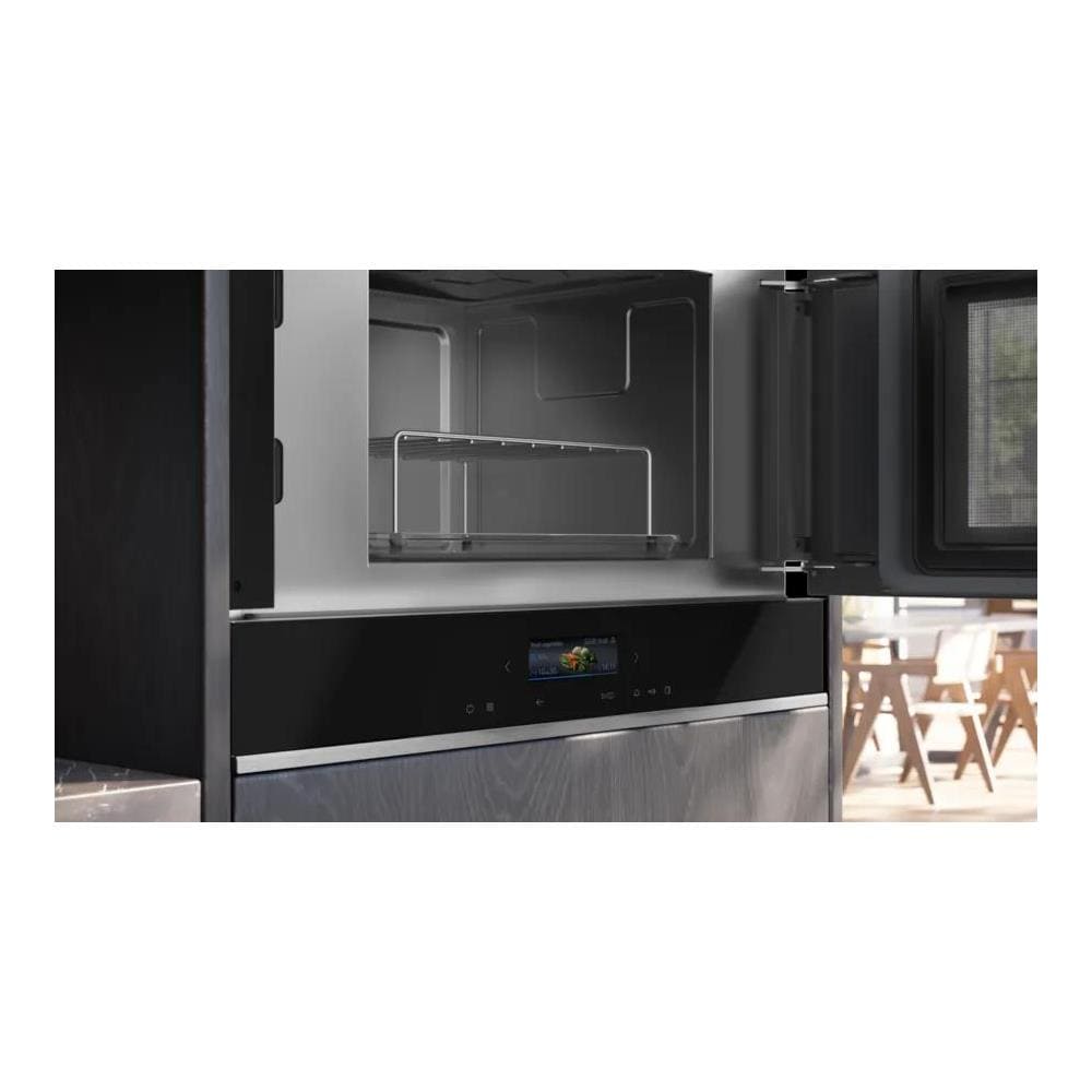 iQ700 BE732R1B1 forno a microonde Da incasso Microonde combinato 21 L 900 W Nero - Foto 4