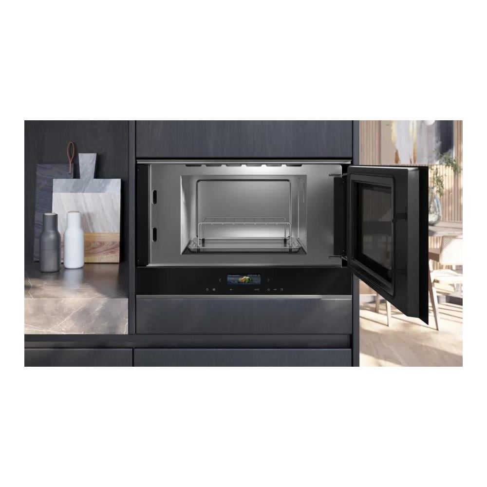 iQ700 BE732R1B1 forno a microonde Da incasso Microonde combinato 21 L 900 W Nero - Foto 2