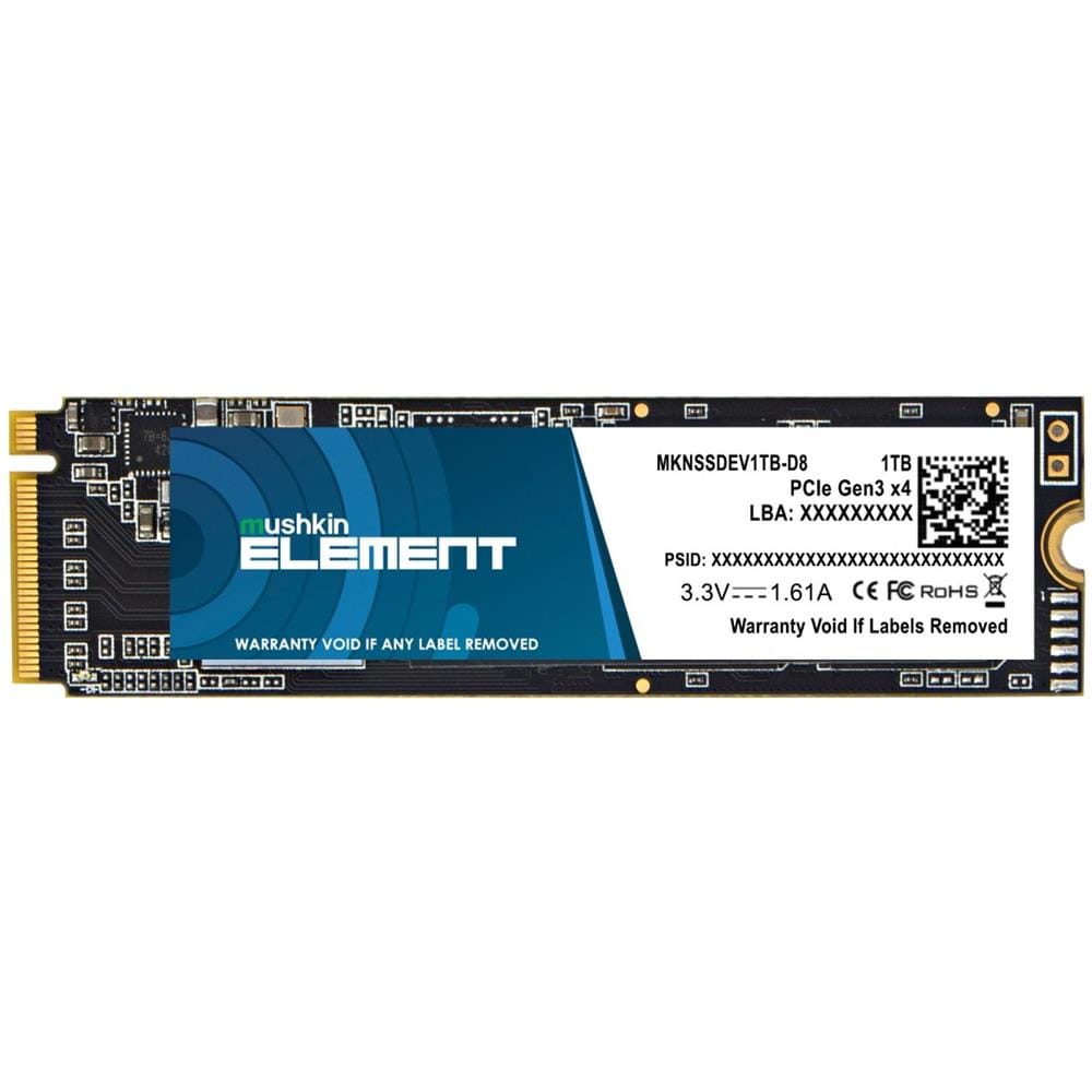 SSD 1 TB MKNSSDEV1TB-D8 M. 2 Interfaccia PCI Express 3.0 NVMe 3D NAND - Foto 1