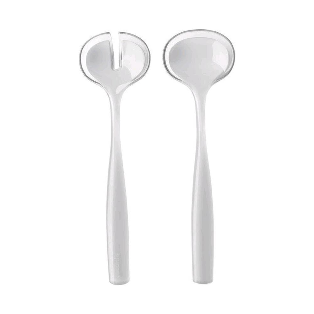 Posate da insalata cm. 28 colore trasparente collezione GRACE - Foto 4