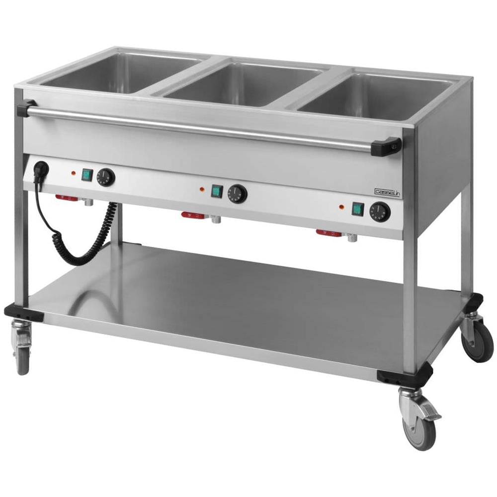 Carrello Bagnomaria 3 Vasche Orizzontali - Foto 1