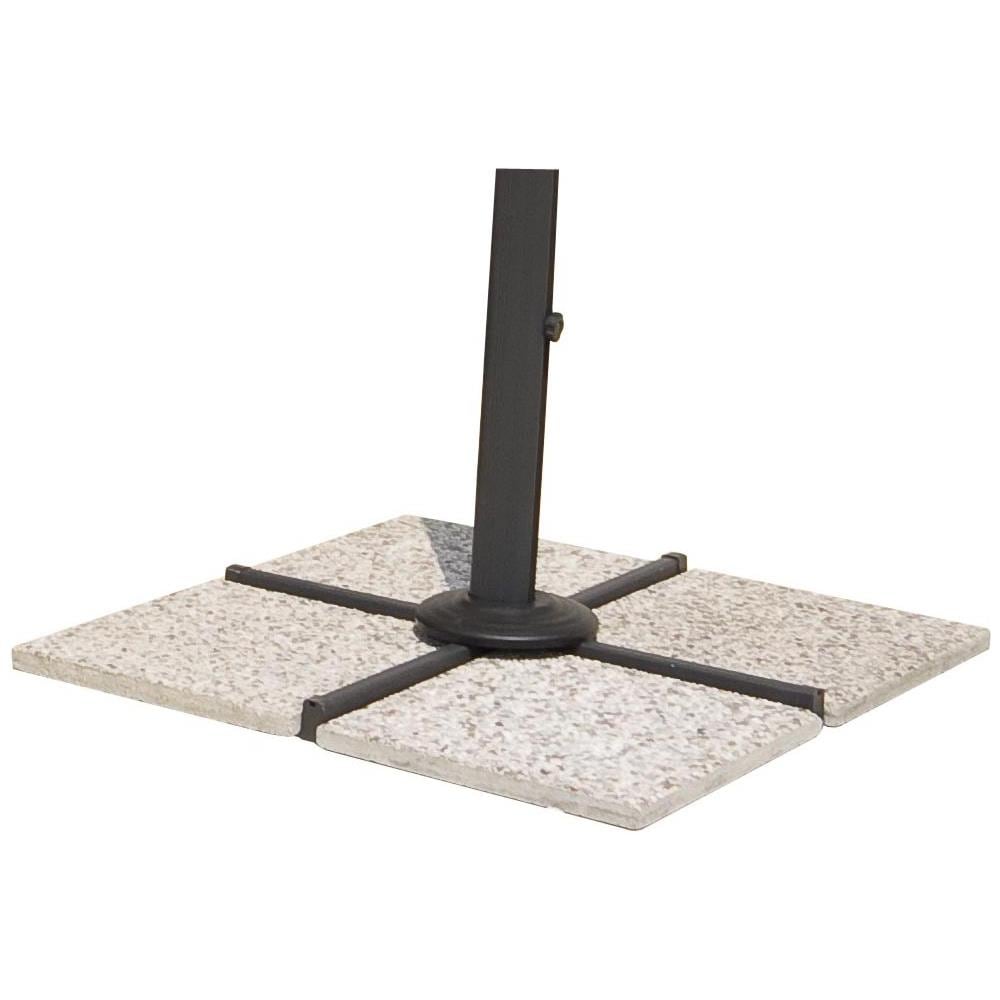 Set Marmette Ombrellone 50 X 50 Cm Cemento Eco - Foto 1