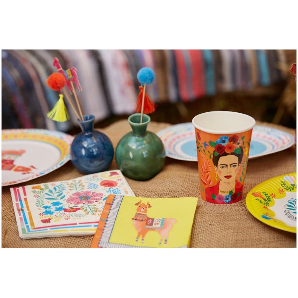 Talking Tables - 8 Bicchieri Grandi In Cartone Latina - Foto 2