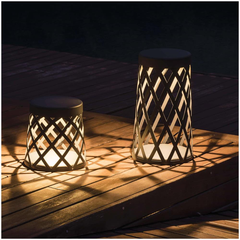 Shadow Led, Lampada Paletti Grigio Scuro 45cm, Faro Barcellona - Foto 2
