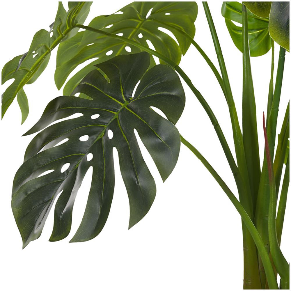 Pianta Artificiale In Vaso 113 Cm Monstera Plant - Foto 7