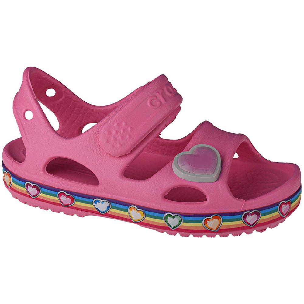 Crocs ciabatte sandaletto bimba 12856 rosa