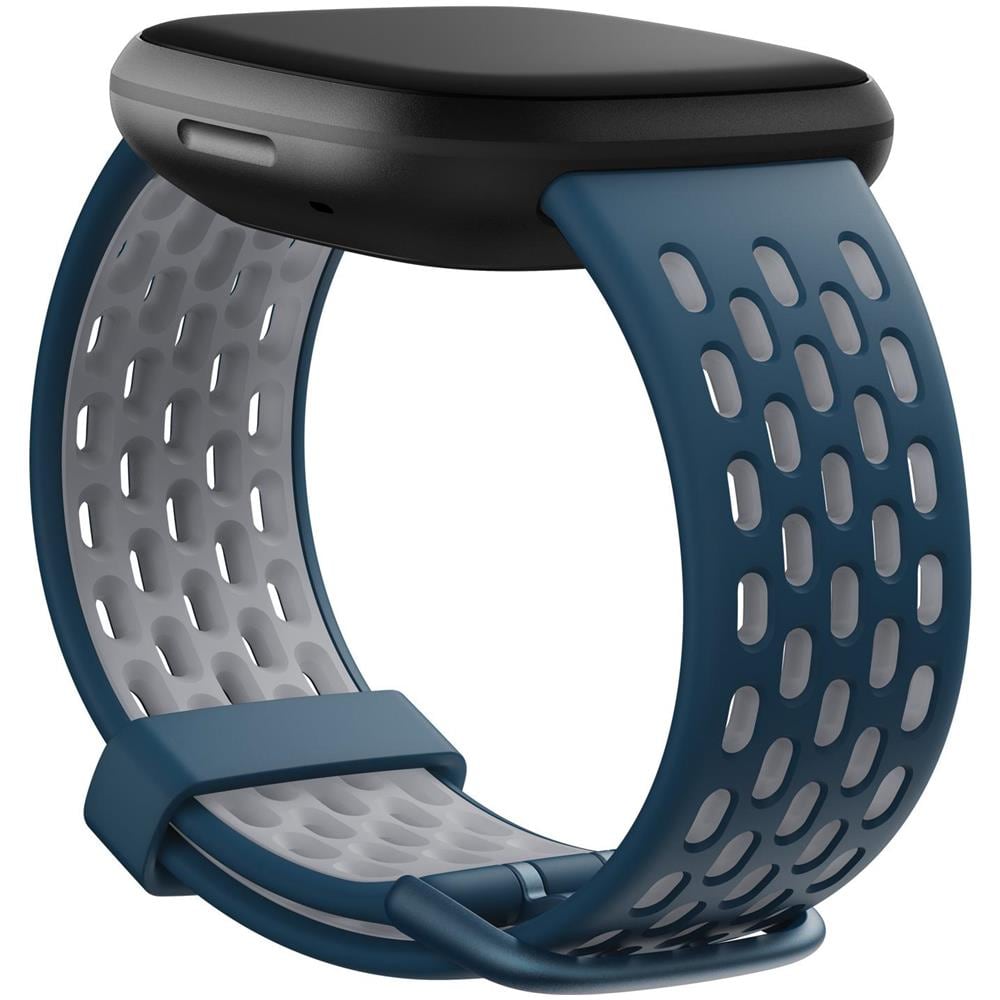 Fitbit Fb174sbnvgyl Intelligentes Tragbares Accessoire Band Blau - Grau Aluminium - Silikon () - Foto 2