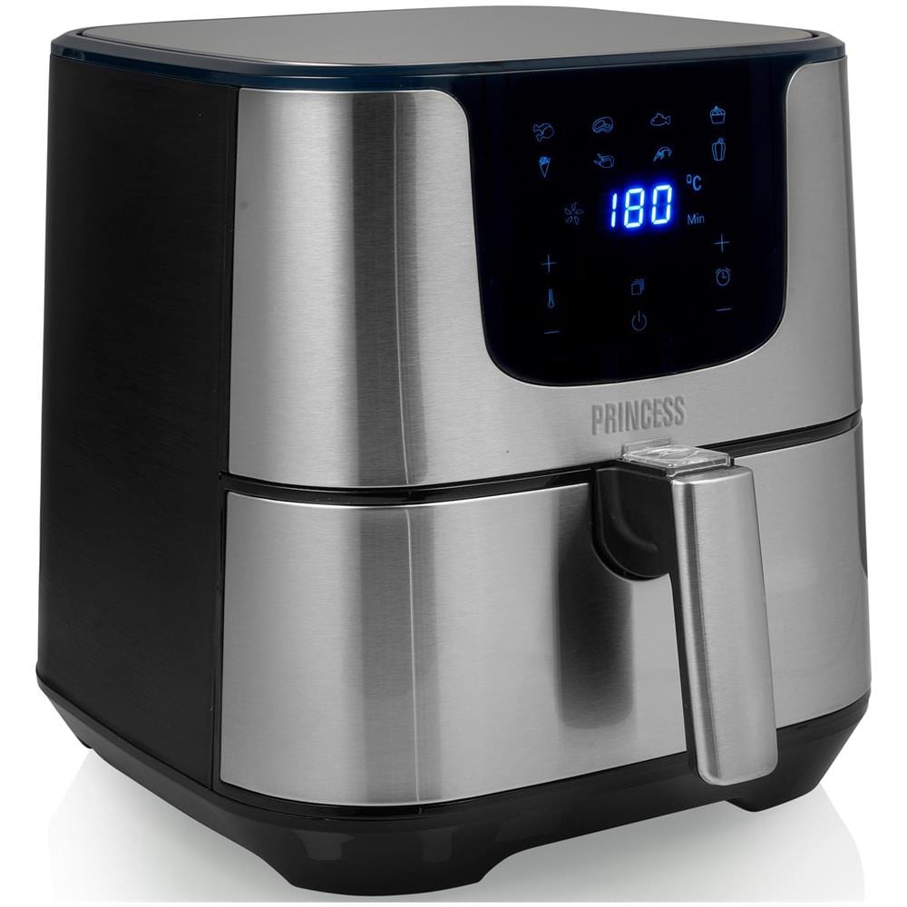 Friggitrice ad Aria Digitale Deluxe Xxl 5,5 L 1700 W Nera Argento - Foto 14