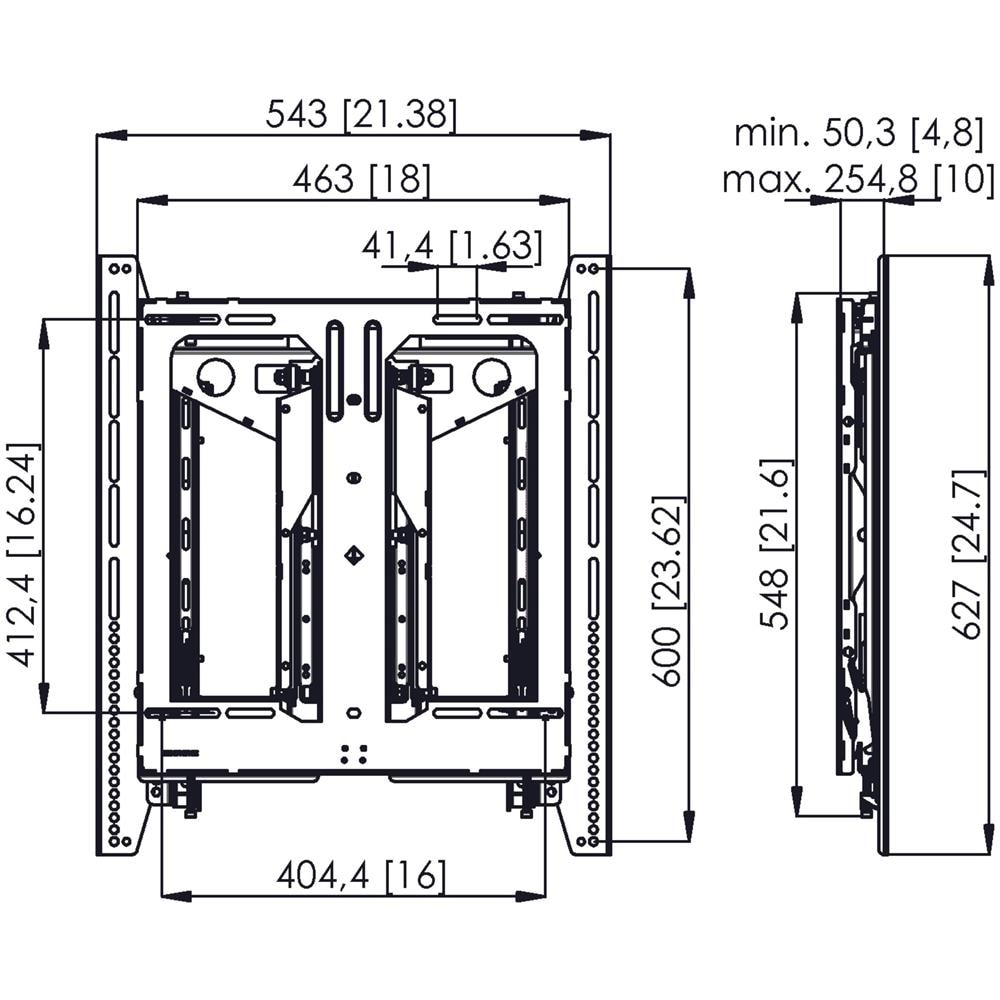 Vogel's PFW 6885 65" Nero supporto da parete per tv a schermo piatto - Foto 3