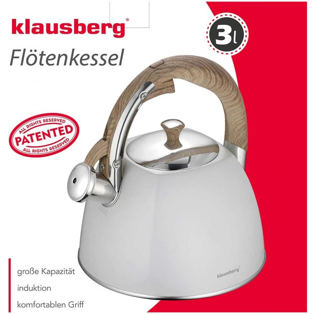 Bollitore A Fischietto Klausberg 3l Kb-7500 - Foto 2