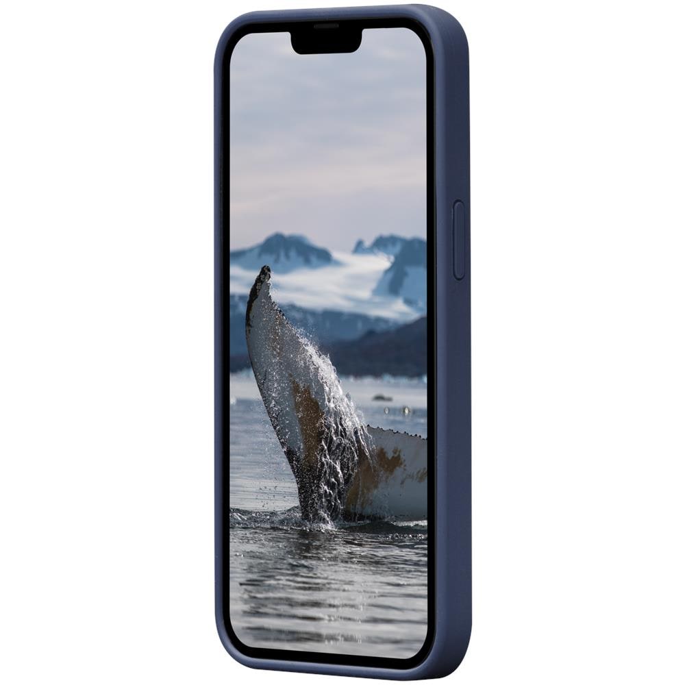 MONACO - CUSTODIA PER IPHONE 14 PLUS IN PLASTICA RICICLATA - BLU - Foto 4