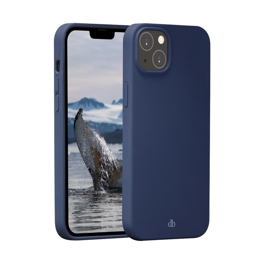 MONACO - CUSTODIA PER IPHONE 14 PLUS IN PLASTICA RICICLATA - BLU - Foto 2